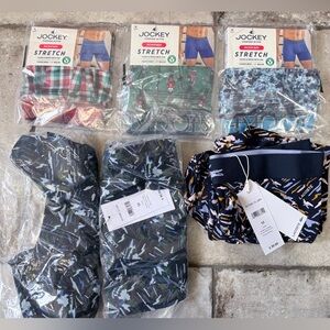 Lacoste Men's Boxer Briefs - Blue and Green Patterns